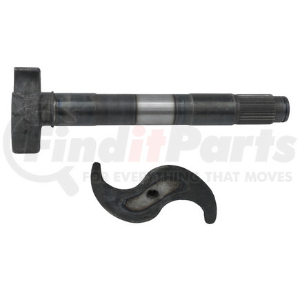 WA05-5129 by WORLD AMERICAN - Air Brake Camshaft - Left, 10-1/2" Length, 1-1/2", 28 Spline, for 16.5" Brake Q Plus