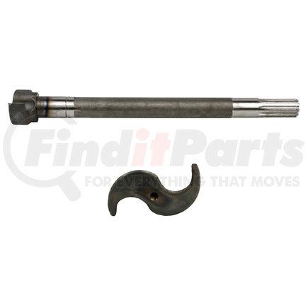 WA05-5144 by WORLD AMERICAN - Air Brake Camshaft - Right, 19-1/2" Length, 1-1/2", 10 Spline, for 16.5" Brake ES