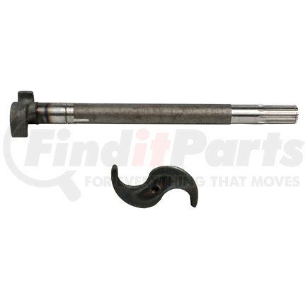 WA05-5145 by WORLD AMERICAN - Air Brake Camshaft - Left, 19-1/2" Length, 1-1/2", 10 Spline, for 16.5" Brake ES