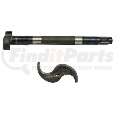 WA05-5169 by WORLD AMERICAN - Air Brake Camshaft - Left, 17-7/16" Length, 1-1/2", 28 Spline, for 16.5" Brake ES