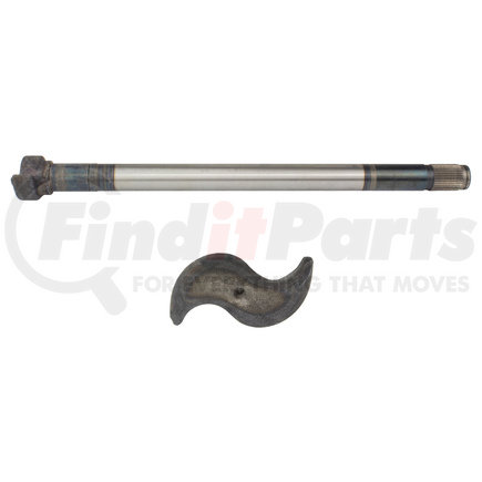 WA05-5192 by WORLD AMERICAN - Air Brake Camshaft - Right, 23-7/8" Length, 1-5/8", 37 Spline, for 16.5" Brake Standard