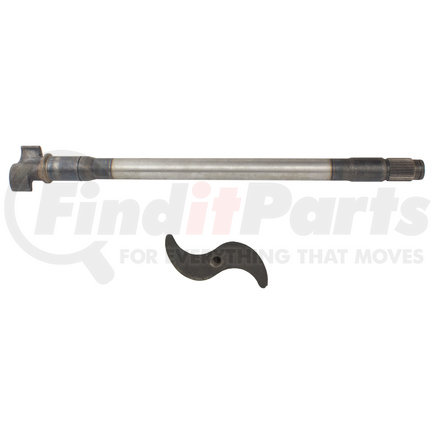 WA05-5253 by WORLD AMERICAN - Air Brake Camshaft - LH, 23-3/16" Length, 1-1/2", 28 Spline, for 12.25" Brake