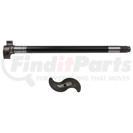 WA05-5055 by WORLD AMERICAN - Air Brake Camshaft - Left, 23-7/16" Length, 1-1/2", 28 Spline, for 16.5" Brake S Old Style