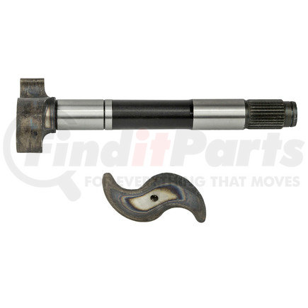 WA05-5061 by WORLD AMERICAN - Air Brake Camshaft - Left, 11-1/16" Length, 1-1/2", 28 Spline, for 16.5" Brake Standard