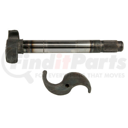 WA05-5063 by WORLD AMERICAN - Air Brake Camshaft - Left, 11-1/16" Length, 1-1/2", 28 Spline, for 16.5" Brake ES