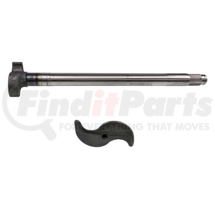 WA05-5067 by WORLD AMERICAN - Air Brake Camshaft - Left, 20-3/8" Length, 1-1/2", 28 Spline, for 16.5" Brake S Old Style