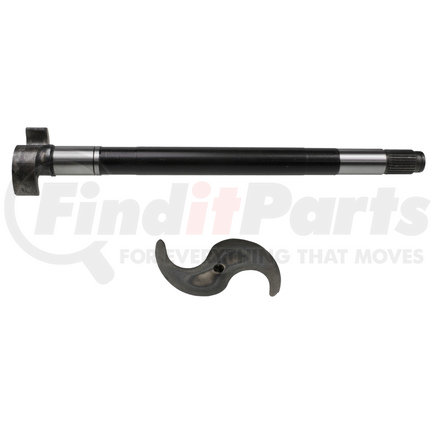 WA05-5077 by WORLD AMERICAN - Air Brake Camshaft - Left, 20-3/8" Length, 1-1/2", 28 Spline, for 16.5" Brake ES