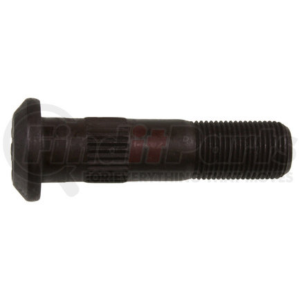 WA07-5103 by WORLD AMERICAN - Wheel Stud - Left Hand, 3 1/8" Length, Headed Disc, Serrated Body, with Raised Shoulder