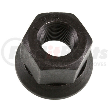 WA07-5057 by WORLD AMERICAN - Wheel Two Piece Flange Nut - 7/8”-14 Thread, 1 1/2” Hex, 1 5/16” Height, Cone