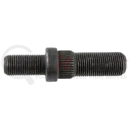 WA07-7260 by WORLD AMERICAN - Wheel Stud - Left Hand, 4 1/4" Length, Serrated, for Bus and Front End, Shoulder Style