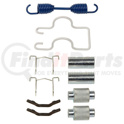 WA08-5014 by WORLD AMERICAN - Drum Brake Hardware Kit - for Dana 12-1/4" U Brakes, New "FC" Style Shoes