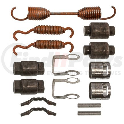 WA08-5054 by WORLD AMERICAN - Drum Brake Hardware Kit - for Fruehauf 16-1/4" Brakes, XEM - Early 1st and 2nd Design