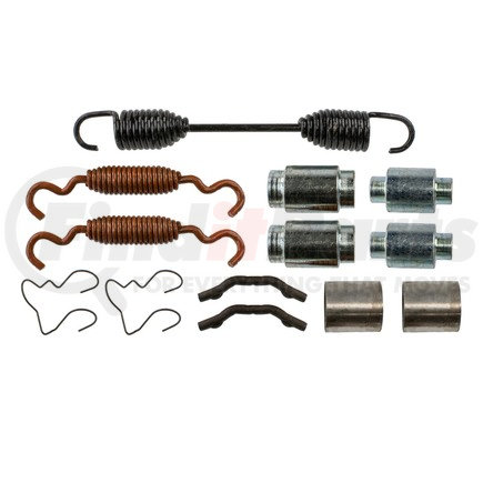 WA08-5087 by WORLD AMERICAN - Drum Brake Hardware Kit - for Meritor 16-1/2" x 5" Front Brake for Mack