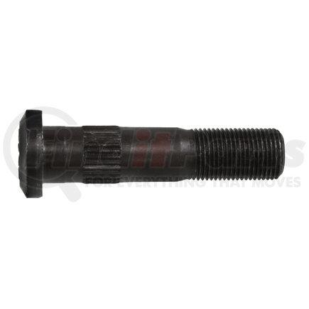 WA07-6140 by WORLD AMERICAN - Wheel Stud - Right Hand, 3 3/8" Length, Headed Disc, Serrated Body, with Raised Shoulder