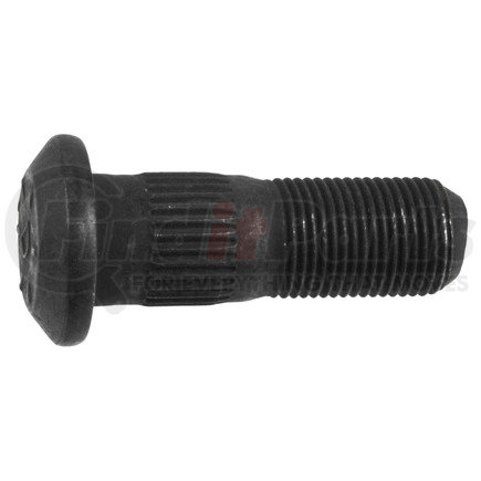 WA07-6154 by WORLD AMERICAN - Wheel Stud - Right Hand, 2 3/8" Length, Headed Disc, Serrated Body, with Raised Shoulder