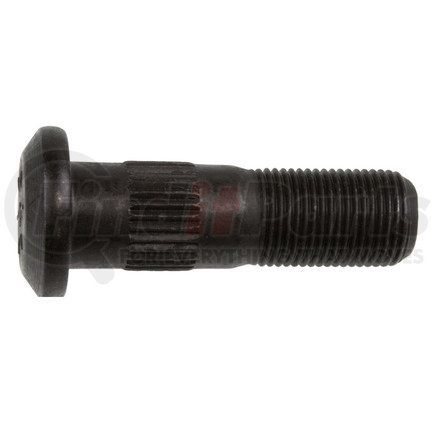 WA07-6157 by WORLD AMERICAN - Wheel Stud - Left Hand, 2 5/8" Length, Headed Disc, Serrated Body, with Raised Shoulder