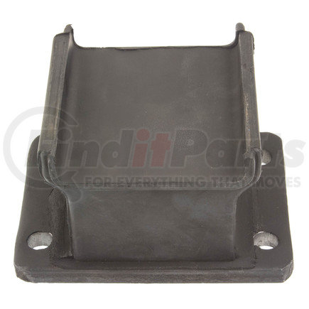 WA12-2288 by WORLD AMERICAN - Leaf Spring Insulator - Rear, 3.820" Length, 3.940" Width, 3.030" Height