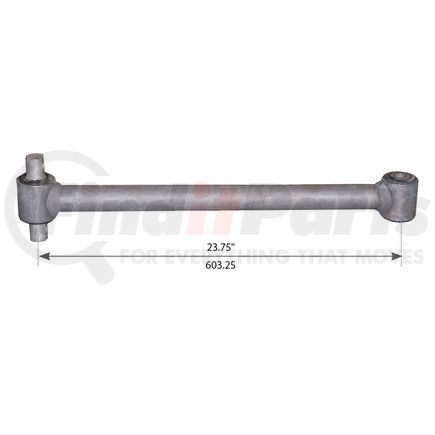 WA12-2456 by WORLD AMERICAN - Axle Torque Rod Assembly - Front, 23.75 in. Length, 4.375 in. Bolt Hole Center