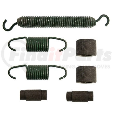 WA08-5105 by WORLD AMERICAN - Drum Brake Shoe Kit - for Euclid and Meritor Applications