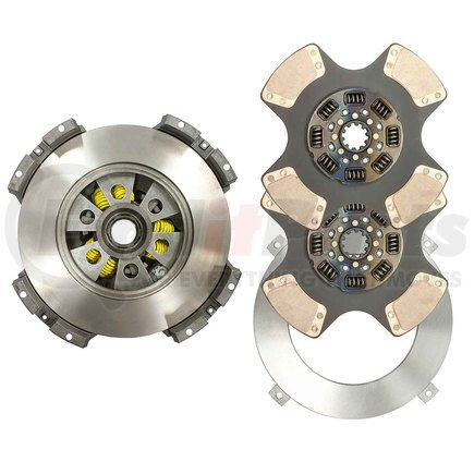 WA108391-81BW by WORLD AMERICAN - Transmission Clutch Kit - EZ Touch, 15.5 in. x 2 in., Ceramic, 8 Spring