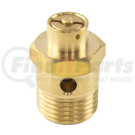 WA131081 by WORLD AMERICAN - Air Brake Reservoir Safety Valve - ST-4 Type, 250 PSI, 1.359" Length, 1/2" NPT Thread