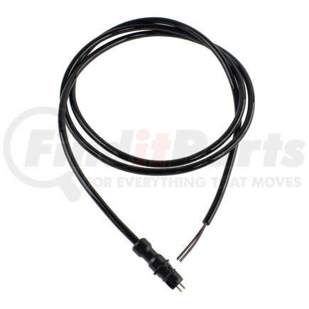 WA13110150 by WORLD AMERICAN - ABS Wheel Speed Sensor Wiring Harness - Straigth, 23" Cable Length, 2 Pin Din