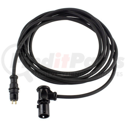 WA131130300 by WORLD AMERICAN - ABS Wheel Speed Sensor - 90 Degree, 120" Cable Length, 2 Pin Din, for Meritor