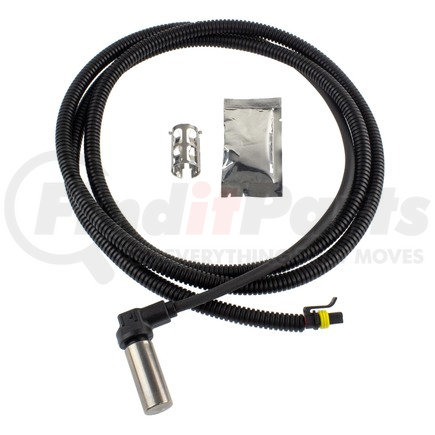 WA1311566 by WORLD AMERICAN - ABS Wheel Speed Sensor - 90 Degree, 75" Cable Length, 2 Pin Din