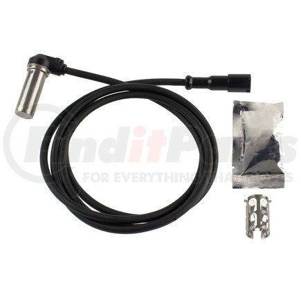 WA13121850 by WORLD AMERICAN - ABS Wheel Speed Sensor - 90 Degree, 64" Cable Length, 2 Pin Din, for Meritor