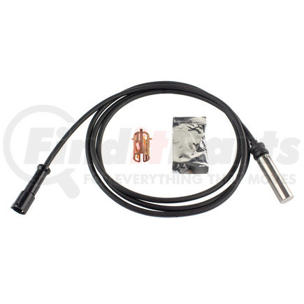 WA1317197 by WORLD AMERICAN - ABS Wheel Speed Sensor - Straigth, 76" Cable Length, 2 Pin Din