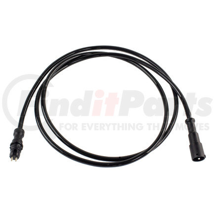 WA1319802 by WORLD AMERICAN - ABS Wheel Speed Sensor Wiring Harness - Straigth, 62" Cable Length, 2 Pin Din