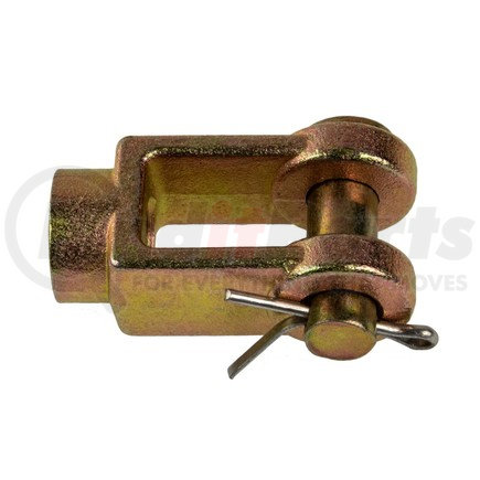 WA205948 by WORLD AMERICAN - Air Brake Slack Adjuster Clevis - 1/2"-20 Thread Dia., 1/2" Clevis Pin Dia., Straight