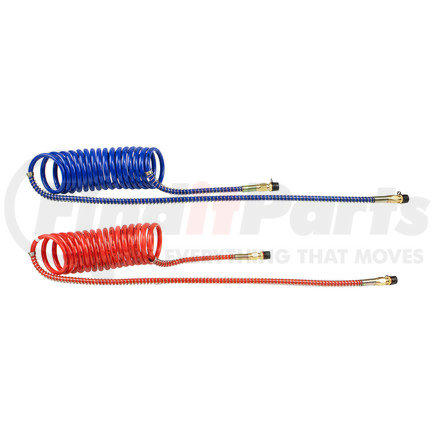 WA451039N by WORLD AMERICAN - COILED HOSE 1RED 1BLUE 39IN