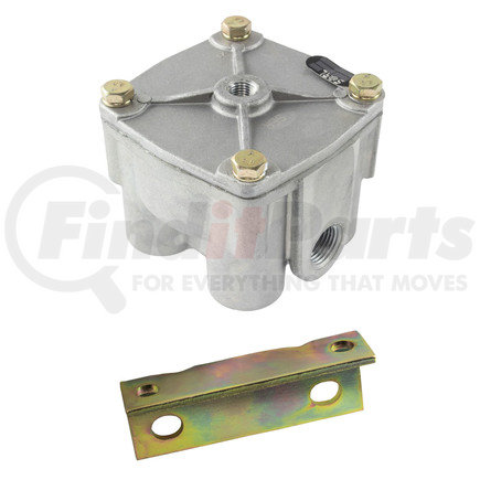 WA65104 by WORLD AMERICAN - Air Brake Relay Valve - R-12 Type, (4) 3/8" NPT Delivery, 4 PSI