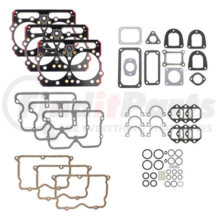 WA902-15-5809 by WORLD AMERICAN - Engine Gasket Set - Upper, Fits Cummins B & C Series I-III