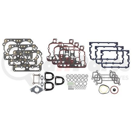 WA902-15-5812 by WORLD AMERICAN - Engine Gasket Set - Upper, Fits Cummins N14 Celect