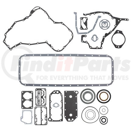 WA902-15-5825 by WORLD AMERICAN - Engine Gasket Set - Lower, Fits Cummins QSL