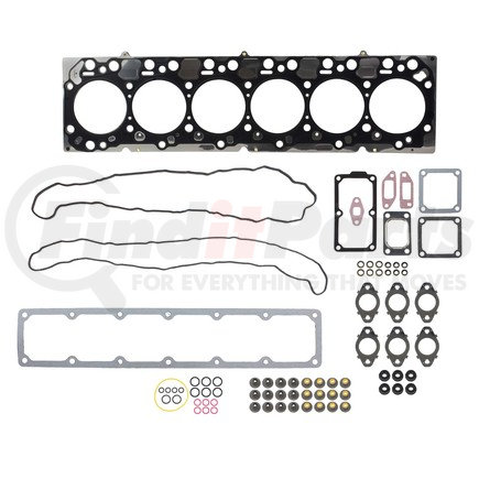 WA902-15-5837 by WORLD AMERICAN - Engine Gasket Set - Upper, Fits Cummins QSB 6.7