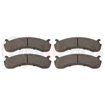 WAD786A by WORLD AMERICAN - Disc Brake Pad Set - Graphite Metallic, with 73mm Brake Piston, for Medium Duty