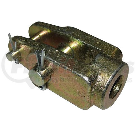 WAAS3000 by WORLD AMERICAN - Air Brake Slack Adjuster Clevis - 5/8"-18 Thread Dia., 1/2" Clevis Pin Dia., 1/4" Straight