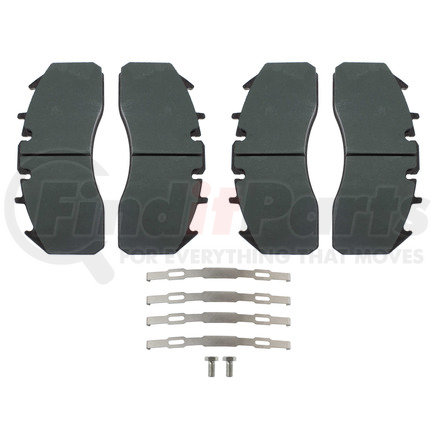 WAD1311SD by WORLD AMERICAN - Disc Brake Pad Set - for Meritor EX225H2 Model