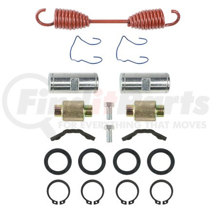 WAKIT4HD by WORLD AMERICAN - Drum Brake Shoe Kit - for Meritor 16-1/2 inches