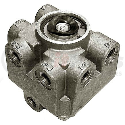 WAKN28080 by WORLD AMERICAN - Air Brake Relay Valve - 0.375 in. Control Port, 4 Delivery Ports, 0.5 in. Supply Port