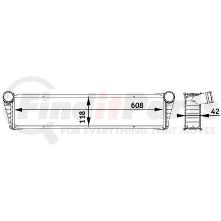 376729531 by HELLA - Radiator