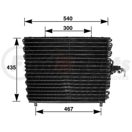 351035771 by HELLA - Condenser