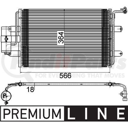 351036381 by HELLA - Condenser