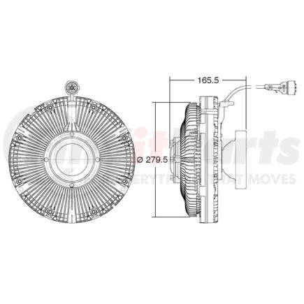 376791601 by HELLA - VISCO