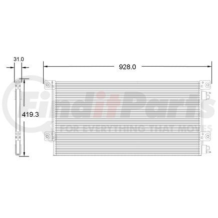 351319651 by HELLA - Condenser