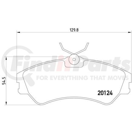 HELLA 355017881 Disc Brake Pad Set Disc Brake Pad Set