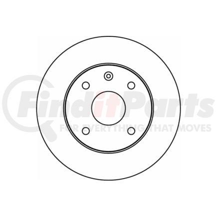 355111361 by HELLA - DISC BRAKE ROTOR